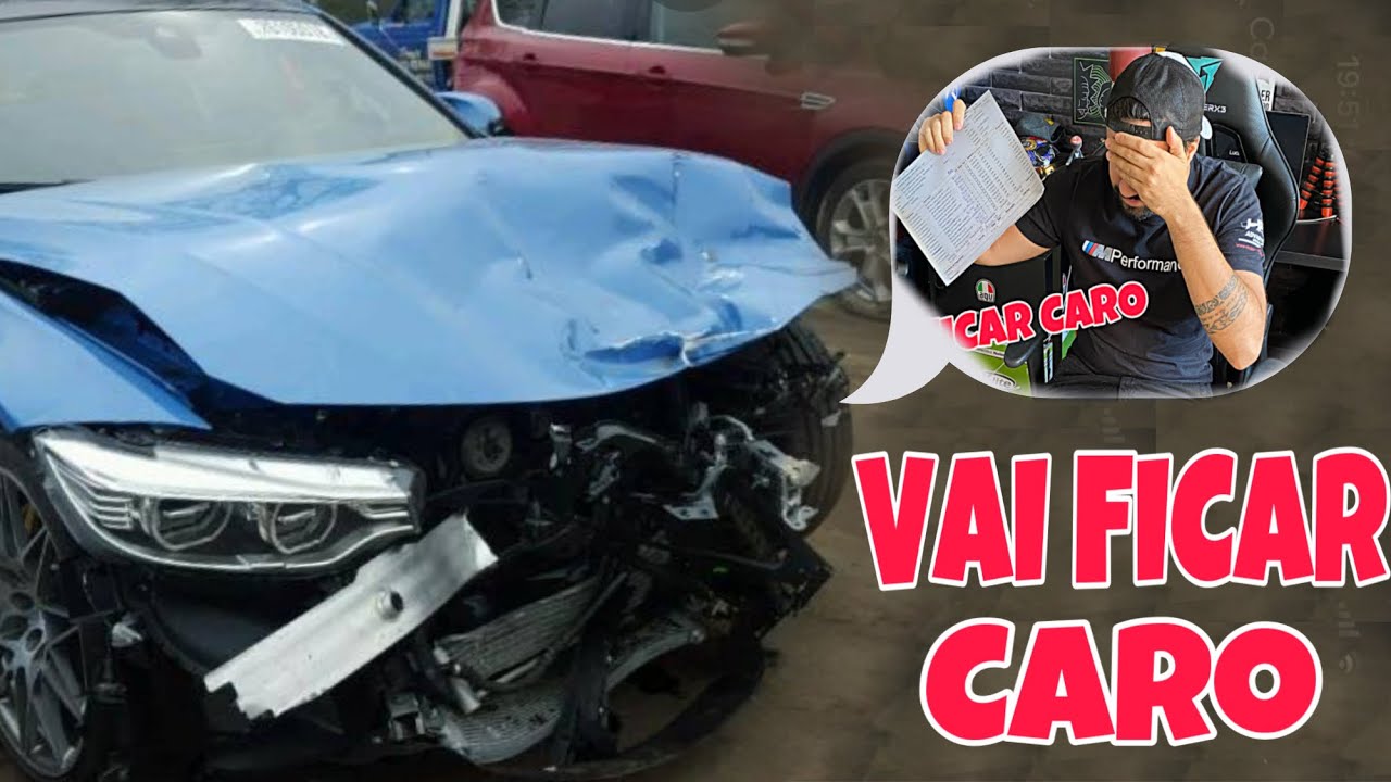 BATI A BMW M3 E CHEGOU A LISTA DE PEÇAS PRA TROCAR
