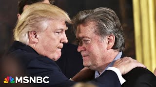 Bannon says Trump should 'absolutely' say he won 2024 election: Peters