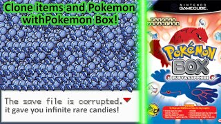 BROKEN CLONE GLITCH IN POKEMON RUBY / SAPPHIRE / FIRE RED / LEAF GREEN.