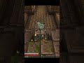 Steve doing the diamond mine⛏️|| The creeper showed the end portal🥶|| #shorts #viral #minecraft