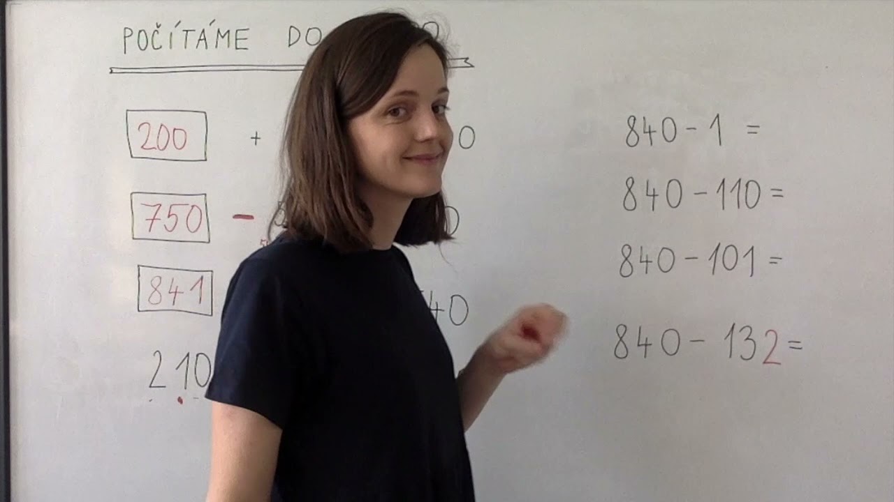 Počítání do 1000