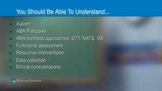 Introduction Applied Behavior Analysis Aba Training Program