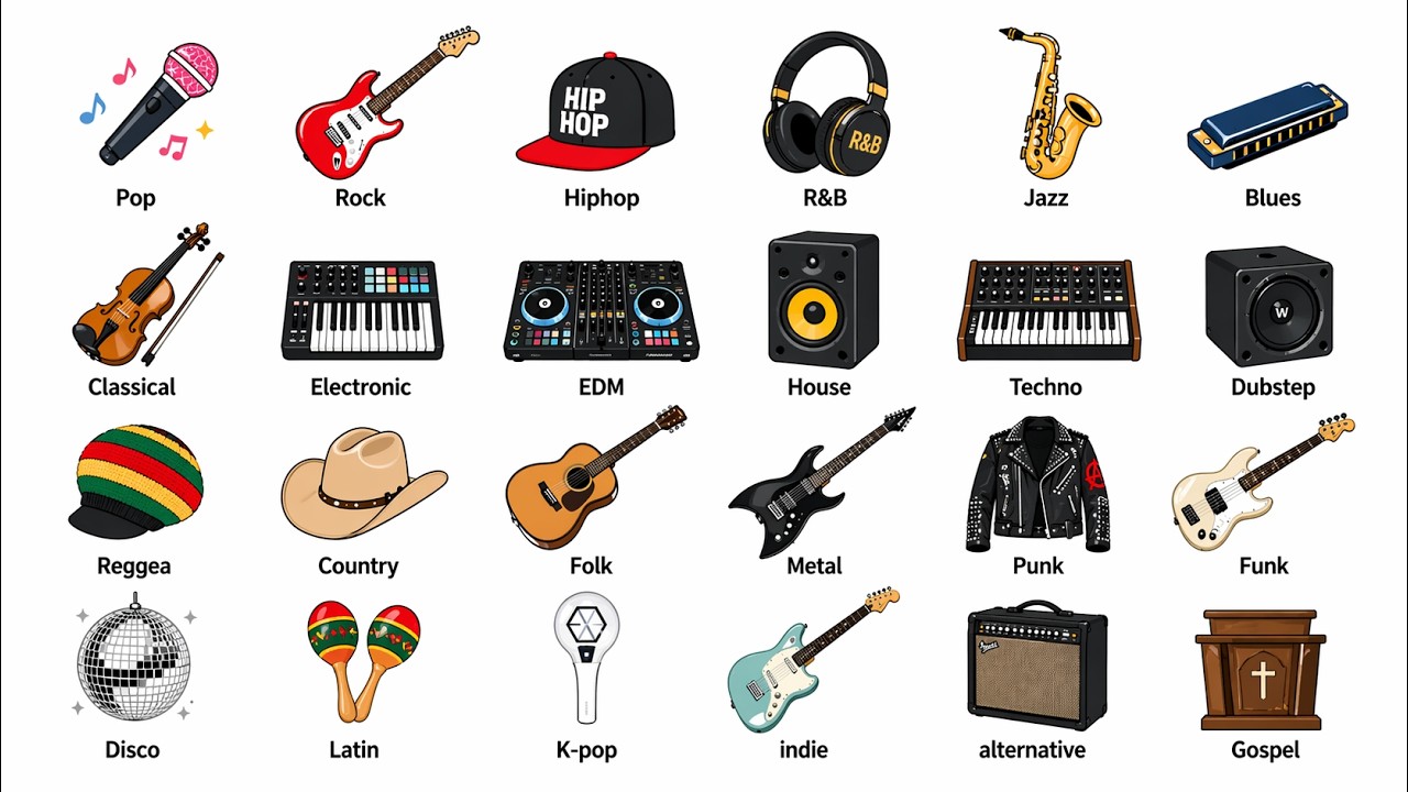 Every Music Genre Explained in 7 Minutes