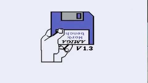 AMIGA Workbench V 1.3 (Disk Loading with sounds)