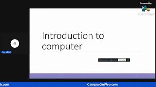 Live Session of Excel
