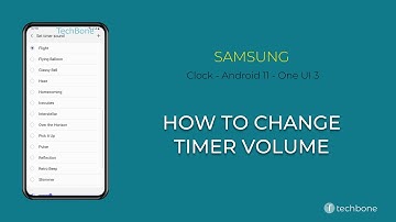How to Change Timer volume - Samsung Clock [Android 11 - One UI 3]