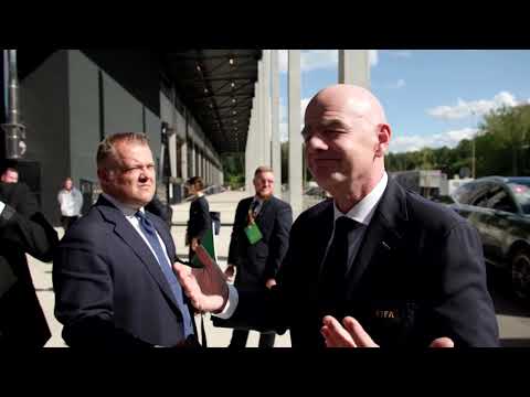 Infantino says FIFA focused on growing soccer, avoids sell-off questions