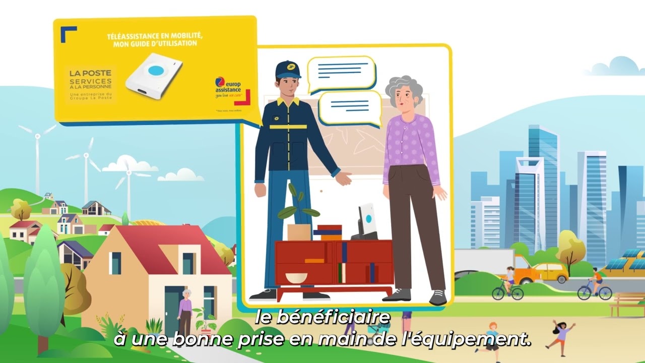 Comment fonctionne la Téléassistance en Mobilité - Veiller sur mes parents