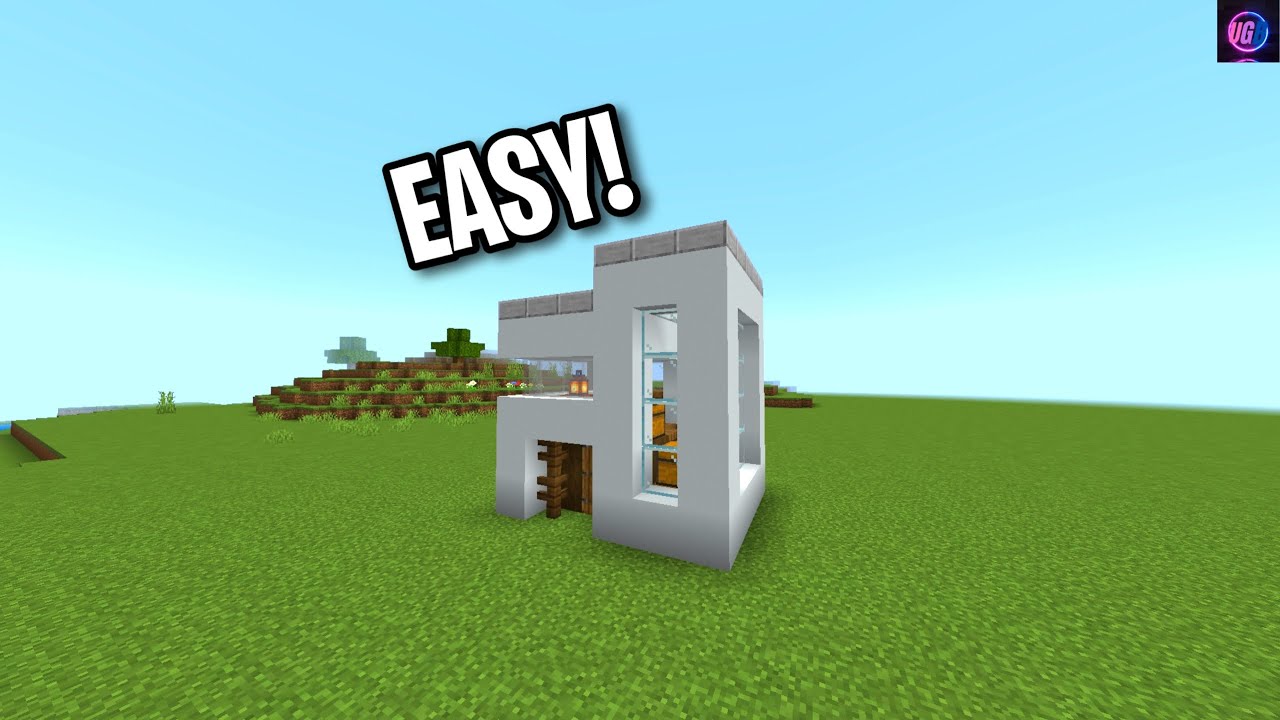Minecraft BEST Modern House Tutorial (EASY!)