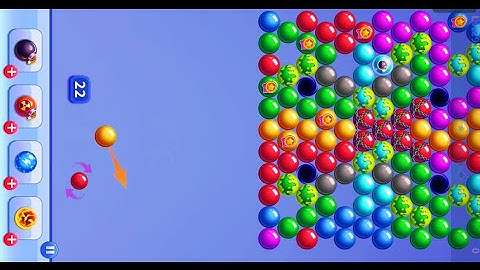 Bubble shooter Gameplay level 293-296 ll Android Gameplay bubble shooter game #bubbleshootergame