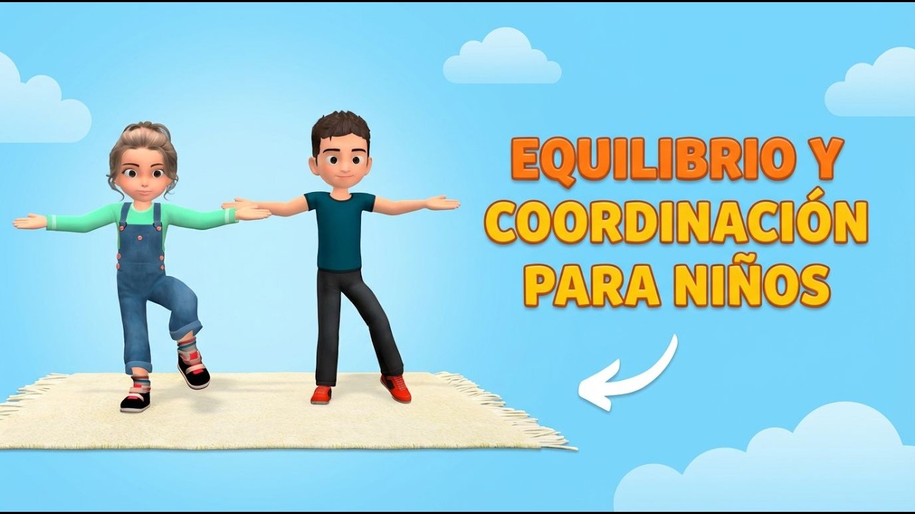 Equilibrio y Coordinación para Niños: ¡Evita Caídas! Entrenamiento en Casa (20 Min)
