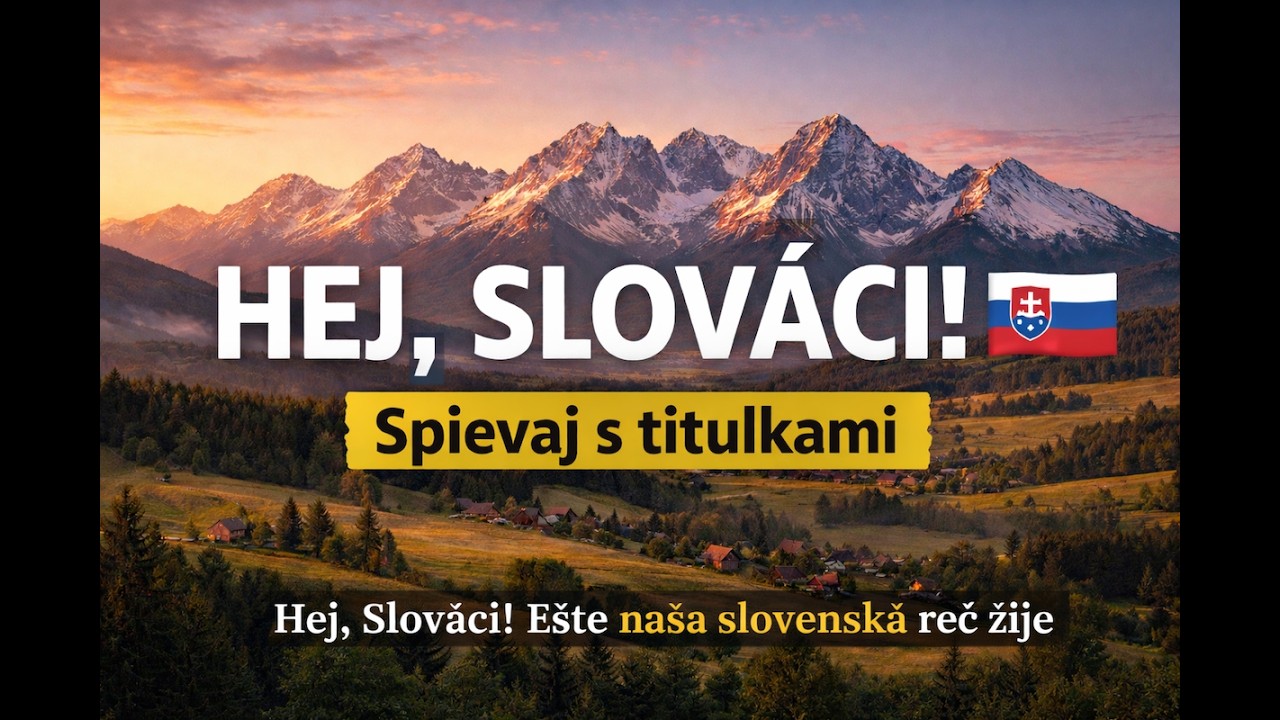 Hej, Slováci! 🇸🇰 — historická vlastenecká pieseň | Slovenské titulky | HD