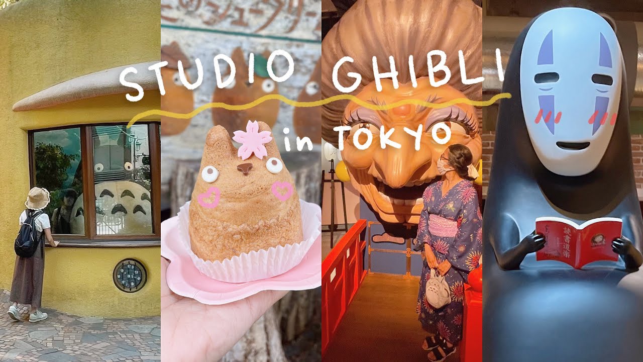 Ghibli Museum + Totoro Cream Puffs + Spirited Away Theme Exhibit!? | A  Tokyo Vlog | Rainbowholic - YouTube