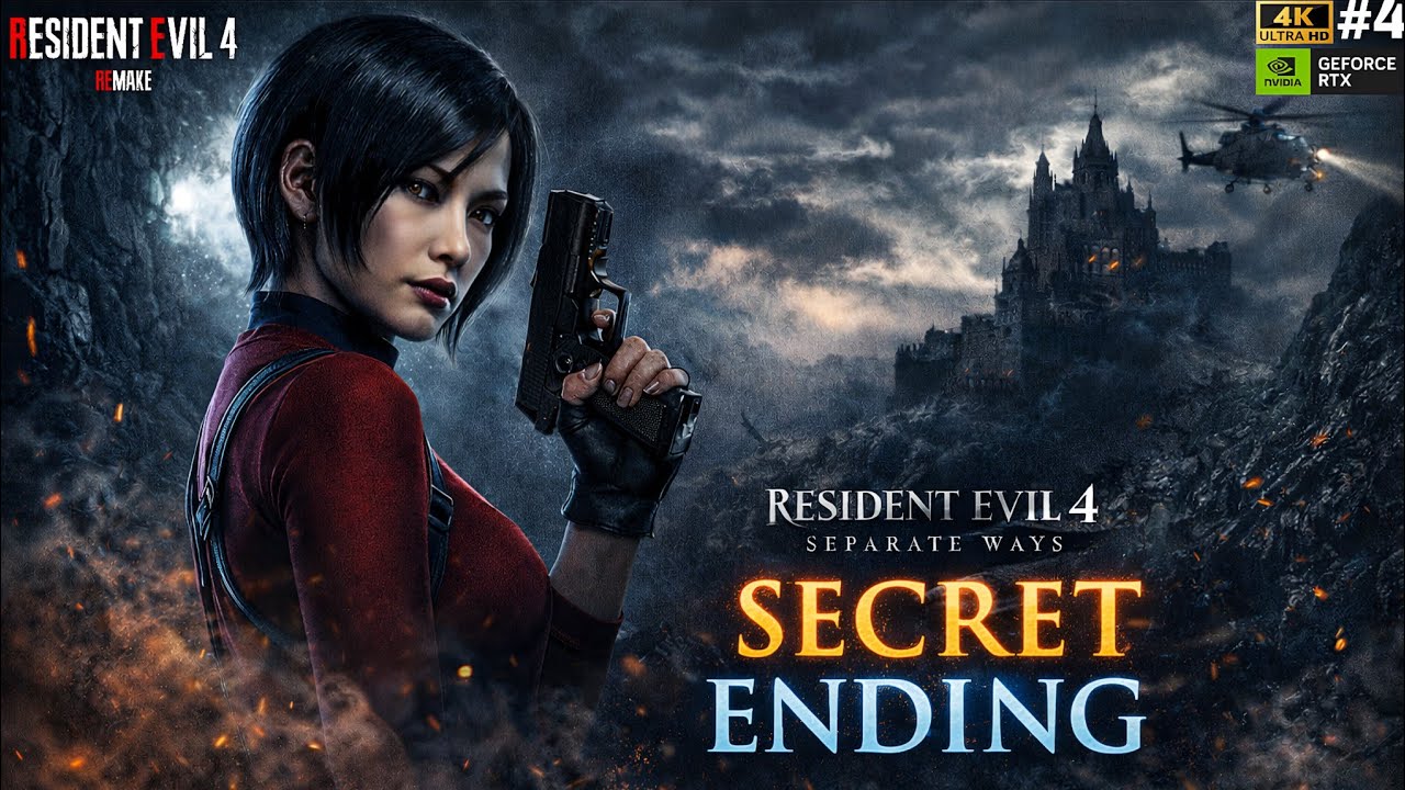 Secret Ending | Resident Evil 4 Remake  - Separate Ways | Gameplay #4