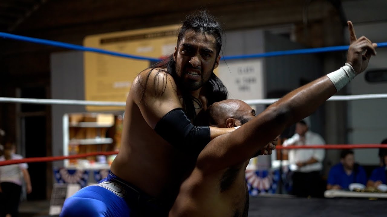Axel Rico J.P.H. Vs. JWA's Heavyweight Champion, Iniestra (w/The Preacher of Pain ...