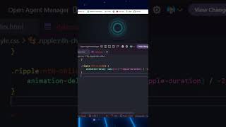 🔥Circular Ripple Loader using CSS 🎓🧑💻 #coding#animation #viral