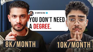 Personal Branding, $10K Side Hustles & Living in Russia – AAA Pod EP1 ft. @Fahad-j2j  | Shreyas Raj