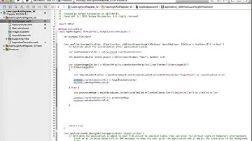 User login and Register example. Video #4