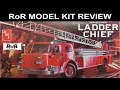 American LaFrance Ladder Chief 1:25 Scale AMT 1204 -Model Kit Build & Review