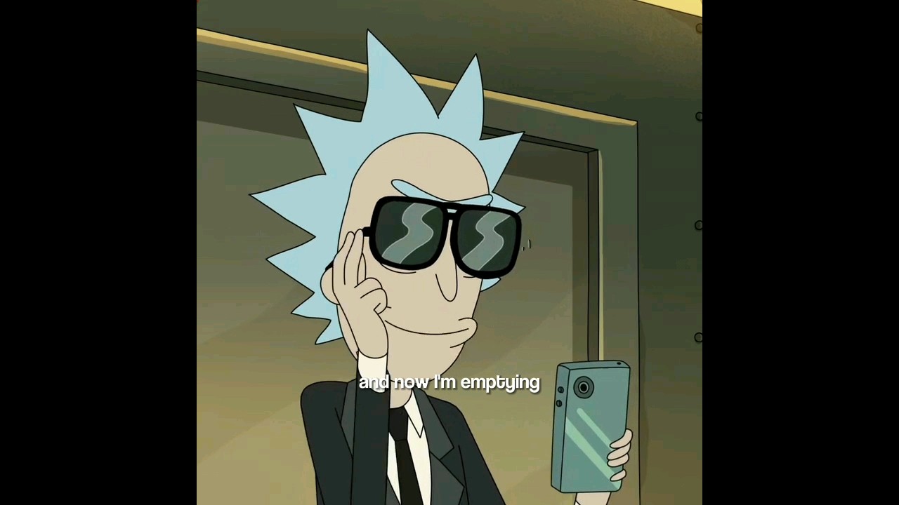 Rick hacked fortune lady's bank account and made her lose everything 😭 | Rick And Morty S6 EP5