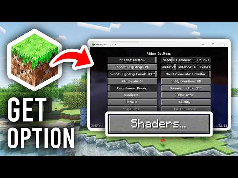 How To Get Shaders Option In Minecraft - Enable Shaders