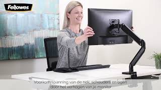 Fellowes Introduceert De Platinum Series Monitor Armen