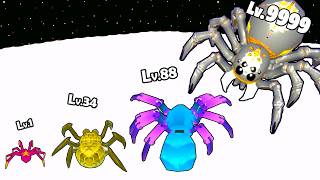 Celebrity Spider Evolution Runner 2 - Max Level Up Evolve a Spider into a Giant Tarantula | All Spiders Net Worth