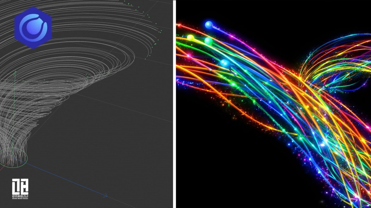 Вы НИКОГДА раньше не видели этот трюк с вращающимся полем в C4D! Просто невероятно!