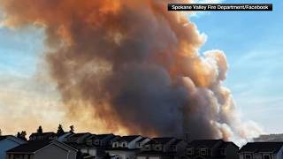 Washington wildfires spread to 5,000-plus acres
