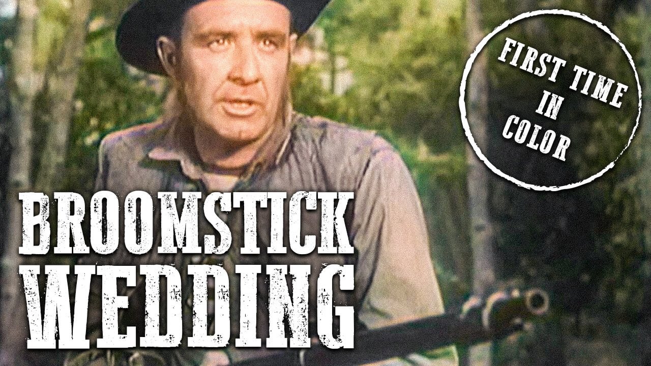 The Adventures of Jim Bowie Broomstick Wedding S1 EP6 COLORIZED