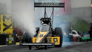 Tony Schumacher takes the No. 1 spot with the second quickest pass in NHRA history