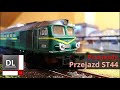 Przejazd ST44 PKP (M62) #Makieta #Roco #PKP #ST44 #DCC #M62