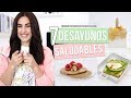 Recetas y desayunos ricos y saludables |  MUY FÁCILES DE HACER | GymVirtual