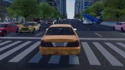 Taxi DevLog #1 – Physics test