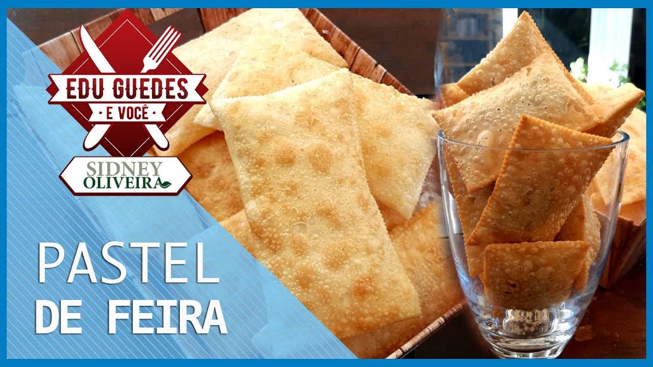Aprenda a fazer receita de Pastel de feira