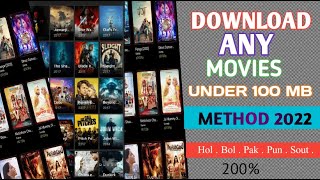 How To  Download Any Movies Under 100MB Just 1 Minutes | YASEEN DAR | screenshot 5