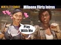 MK11 Mileena Flirty Intros & Teases (Relationship Dialogues) - Mortal Kombat 11