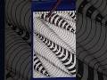 doodle designing/calm your mind with zentangle pattern#zentangleart #z shape zentangle art#pencilart