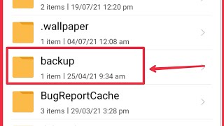 How To Find All Backup MIUI Data || File Manager in Android Redmi Xiaomi Phone screenshot 5