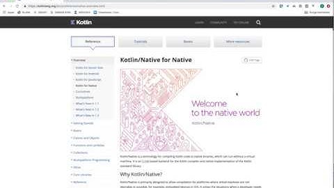 Kotlin/Native multiplatform example