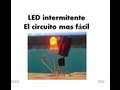 ✅ LED Intermitente, el mas facil de armar con solo un transistor