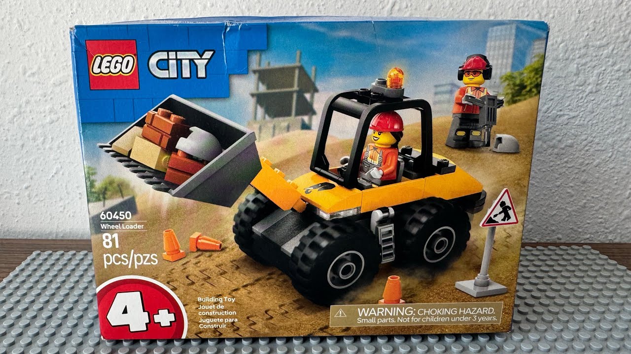 Lego Wheel Loader Build 