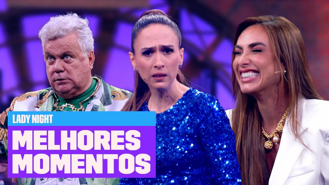 Assista aos MELHORES MOMENTOS com Milton Cunha e Nicole Bahls | Lady Night | Nova Temporada