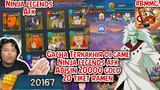 MENCOBA GACHA TERAKHIR 20RIBU GOLD DAN 20 TIKET RAMEN CARI DUPE DI NARUTO NINJA LEGENDS AFK screenshot 3