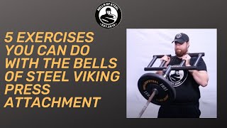 5 Exercises You Can Do with the Bells Of Steel Viking Press Attachment