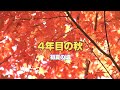 4年目の秋 初夏の頃