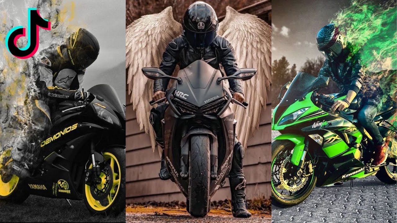 10 STYLE BIKER 🏍 MOTOR TIKTOK ll XE PHÂN KHỐI LỚN PKL TIKTOK/DOUYIN