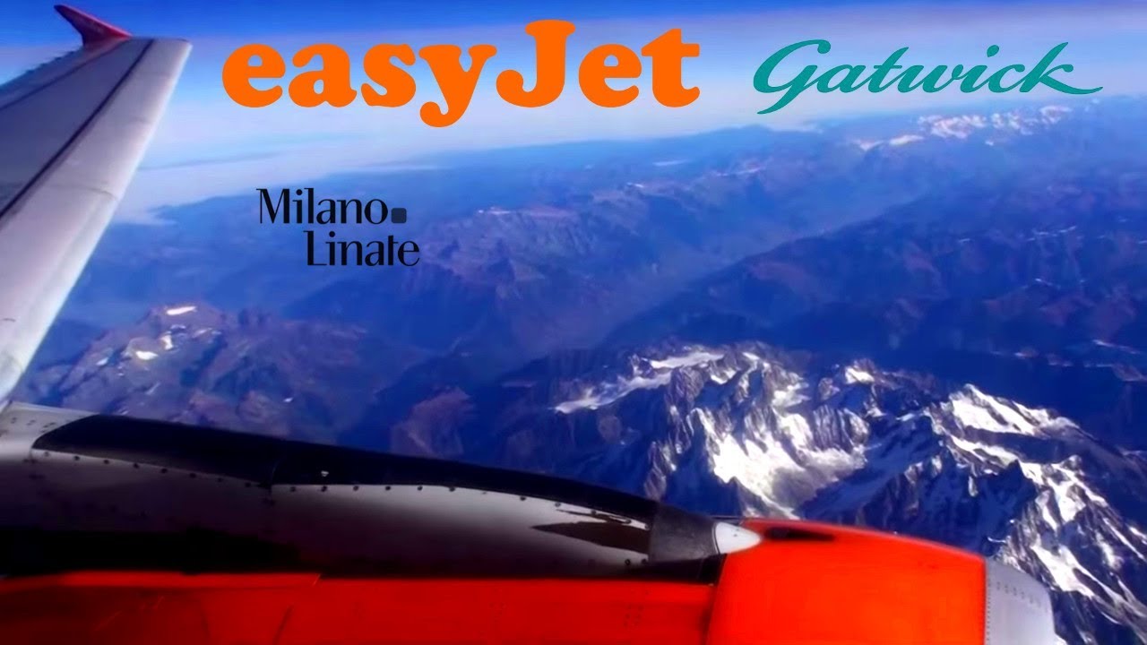 Easyjet Airbus A320 G-EZUC I Gatwick LGW ✈ Milan LIN I *Full Flight*