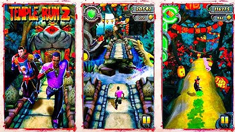Temple run 2 GamePlay,New All Maps,Fullscreen cheat, Android,characters,pc gameplay