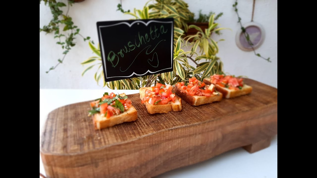 Best Ever Bruschetta / Quick and Easy Recipe - YouTube